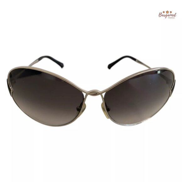 Authentic LOUIS VUITTON Silvertone Metal Frame Daisy Sunglasses - Z0261U - Picture 14 of 14